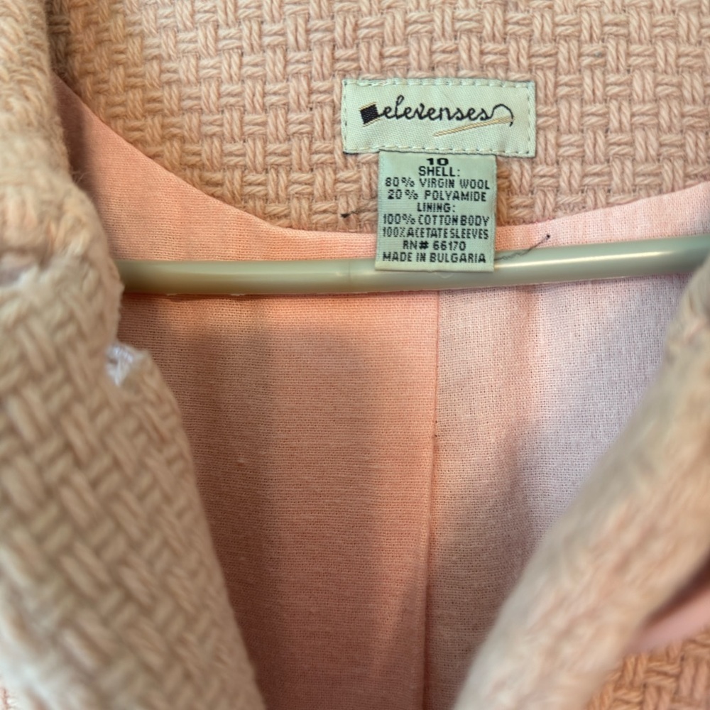 Elevenses Pink Long  Jacket - Picture 3 of 3